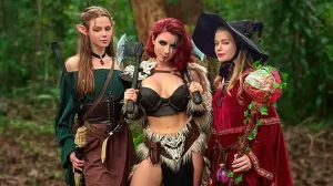 Porno D&D World – Sweetie Fox, Diana Rider and ArinaFox in Sex Adventure