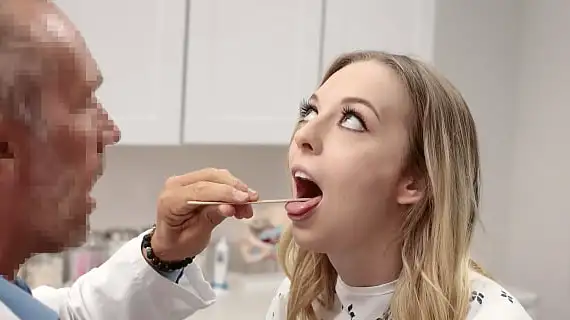 the doctor performing a satisfying procedure on the teen patient doctorbangs 1733441012